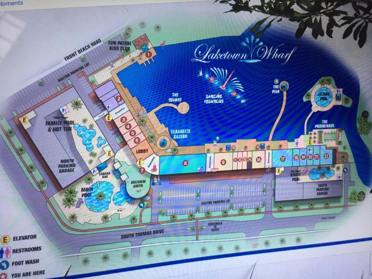 LAKETOWN 5 POOLs STEPS TO BEACH FAMILY FRIENDLY Panama Stadt Exterior foto